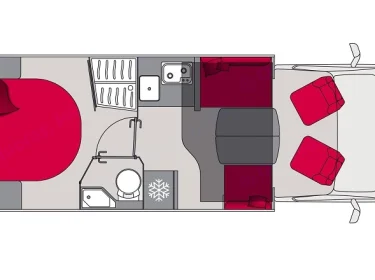 2026 PILOTE P726 C Motor Home rental in Teyran