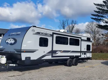 2026 Forest River Cherokee Grey Wolf Black Label Travel trailer rental in Westfield Center, OH