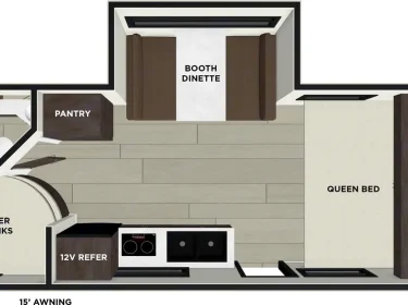 2026 Forest River Wildwood 178 ICE Travel trailer rental in Middleville, MI