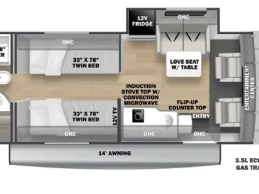 2027 Forest River Sunseeker Class C rental in Exton, PA