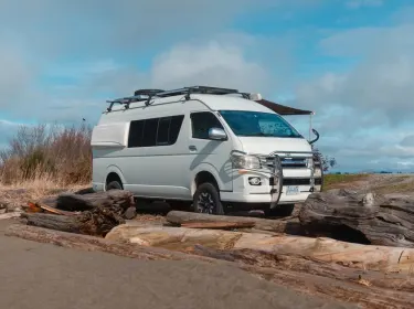 2007 Toyota Bus 4x4 Campervan conversion of Toyota Hiace Camper van rental in Squamish, BC