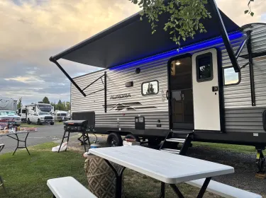2025 Forest River Aurora Light Travel trailer rental in Greenacres, WA