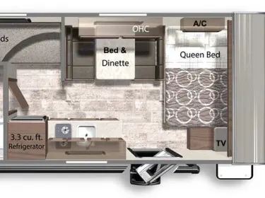2022 Aspen Trail Aspen Trail Trailer Travel trailer rental in Lake Arrowhead, CA