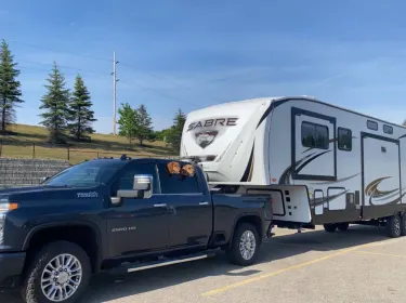 2021 Forest River Sabre Fifth-wheel rental in Charlevoix, MI