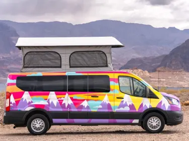 2023 Ford Transit Camper van rental in Gretna, NE