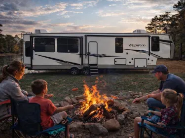 2022 Forest River Wildwood Heritage Glen Fifth-wheel rental in Gladewater, TX