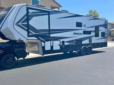 2019 Grand Design Momentum Toy hauler rental in Hesston, KS