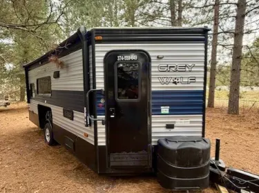 2022 Forest River Cherokee Grey Wolf Fish House Travel trailer rental in Laporte, MN