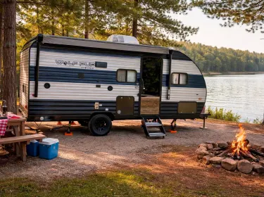 2022 Forest River Cherokee Wolf Pup Travel trailer rental in Cleburne, TX