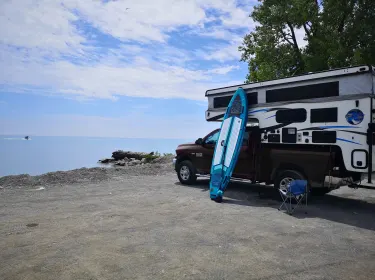 2018 Palomino Real-Lite Truck Camper rental in Canmore, AB