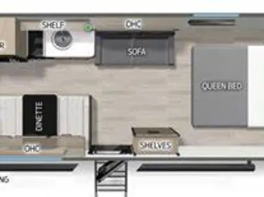 2026 Forest River GREY WOLF 26LP Travel trailer rental in Butler, PA