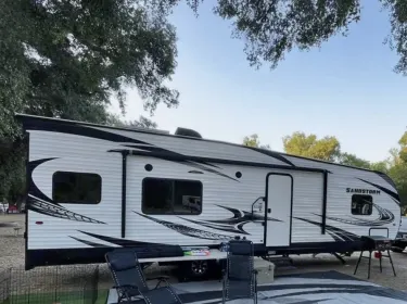 2020 Forest River Sandstorm Toy hauler rental in Menifee, CA