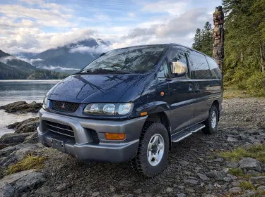 2000 Mitsubishi Delica Camper van rental in Skidegate Landing, BC