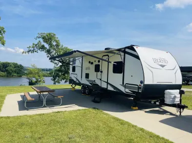 2019 Forest River Surveyor Legend Travel trailer rental in Holmen, WI