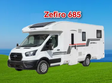 2022 Roller Team 685 Zefiro Class A rental in Hayes