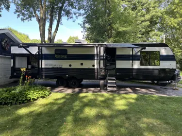 2025 Forest River Cherokee Wolf Den Travel trailer rental in Grand Rapids, OH