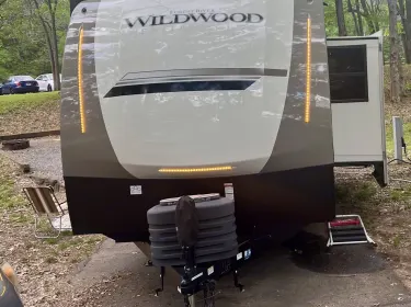 2024 Forest River Wildwood Heritage Glen Travel trailer rental in Bryant, AR