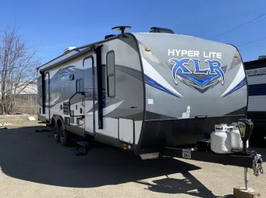 2017 Forest River XLR HyperLite Toy Hauler Travel trailer rental in Blackfalds, AB
