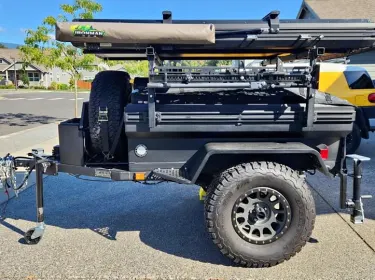 2024 IZ9BU101XSS757003 Military Style Off Road Trailer Travel trailer rental in Whitefish, MT
