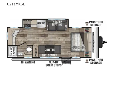 2026 KZ Connect SE C211MKSE Travel trailer rental in Nappanee, IN