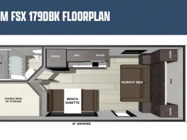 2022 Forest River Salem FSX Travel trailer rental in Chatham, MI