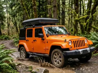 2012 Jeep Wrangler Truck Camper rental in Seattle, WA