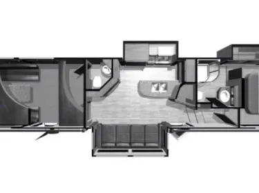 2019 Highland Ridge RV Highlander Toy Hauler Fifth-wheel rental in Rancho Cordova, CA