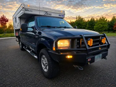 2004 Ford F350 Diesel Double Cab Truck Camper rental in North Pole, AK