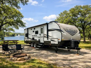 2016 Forest River Wildwood Travel trailer rental in Whitney, TX