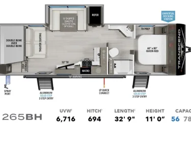 2024 Grand Design Transcend Xplor Travel trailer rental in Bismarck, AR