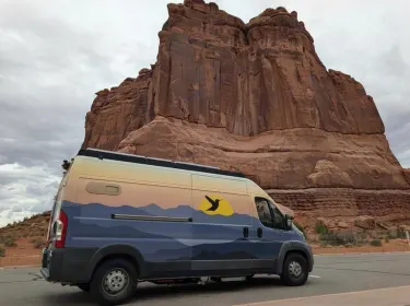 2018 Dodge Ram Promaster Cargo Van 2500 159" WB Camper van rental in San Diego, CA