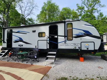 2023 Forest River Cherokee Alpha Wolf Travel trailer rental in Sister Bay, WI