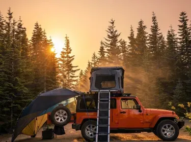 2012 Jeep Wrangler Truck Camper rental in Seattle, WA