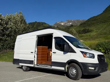2023 Ford Transit Camper van rental in Anchorage, AK