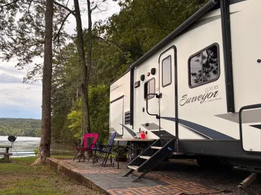 2019 Forest River Surveyor Luxury Travel trailer rental in Cullman, AL