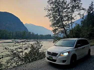 2010 Volkswagen Routan Camper van rental in Squamish, BC