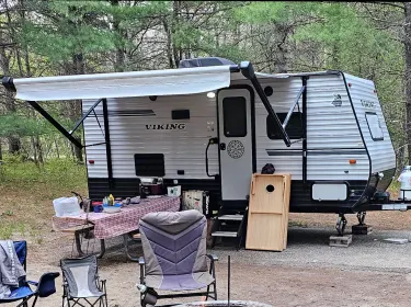 2018 Forest River Viking Travel trailer rental in Pinconning, MI