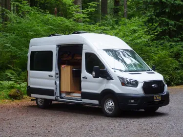 2025 Ford Transit Camper van rental in Salem, OR
