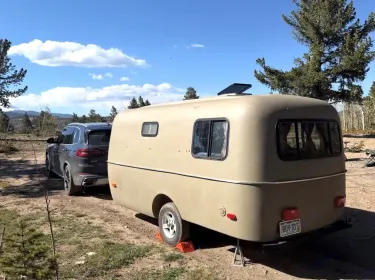 1986 Casita 16 Travel trailer rental in Jamestown, CO