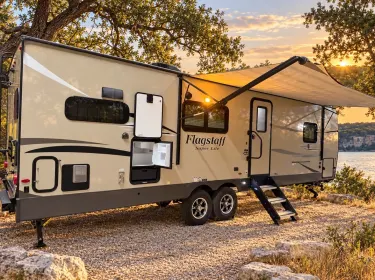 2018 Forest River Flagstaff Super Lite Travel trailer rental in Whitney, TX