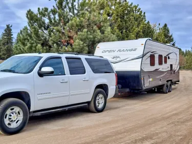 2021 Highland Ridge RV Open Range Travel trailer rental in Rochester, WA
