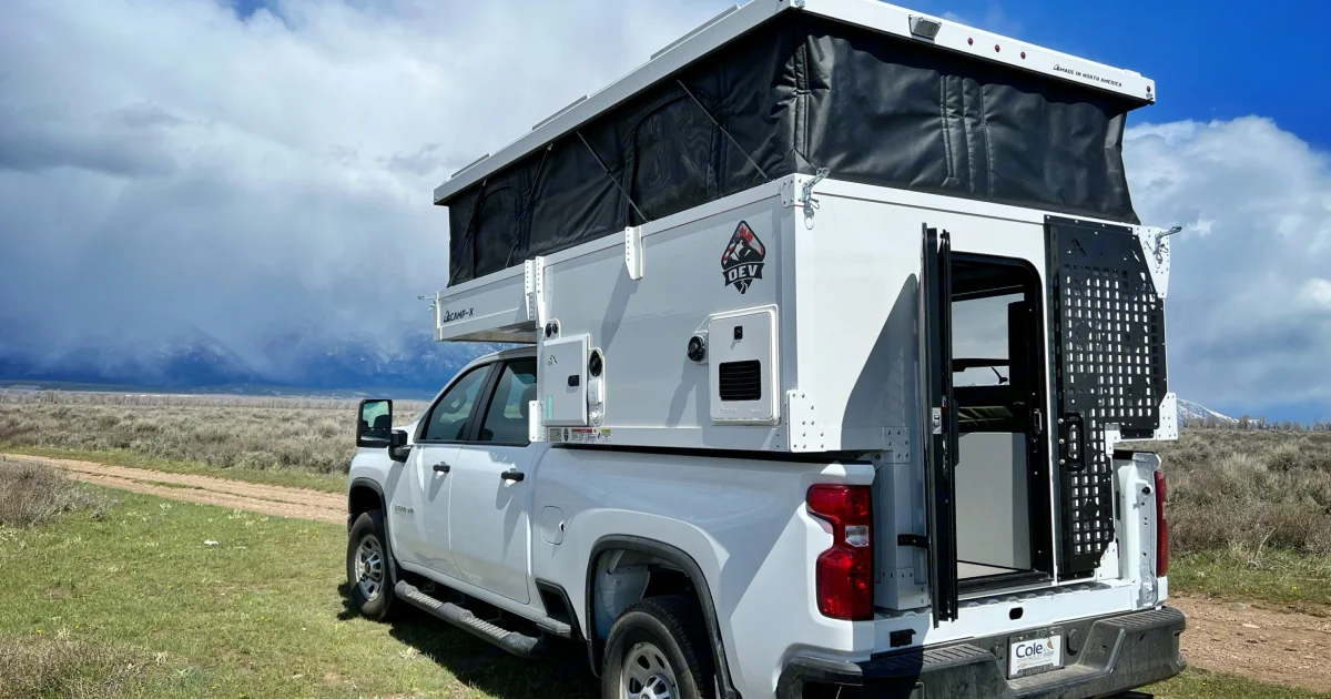 ☆Chevrolet Pickup & Camping Trailer 2022 Chevrolet silverado Truck Camper in Jackson, WY | Outdoorsy