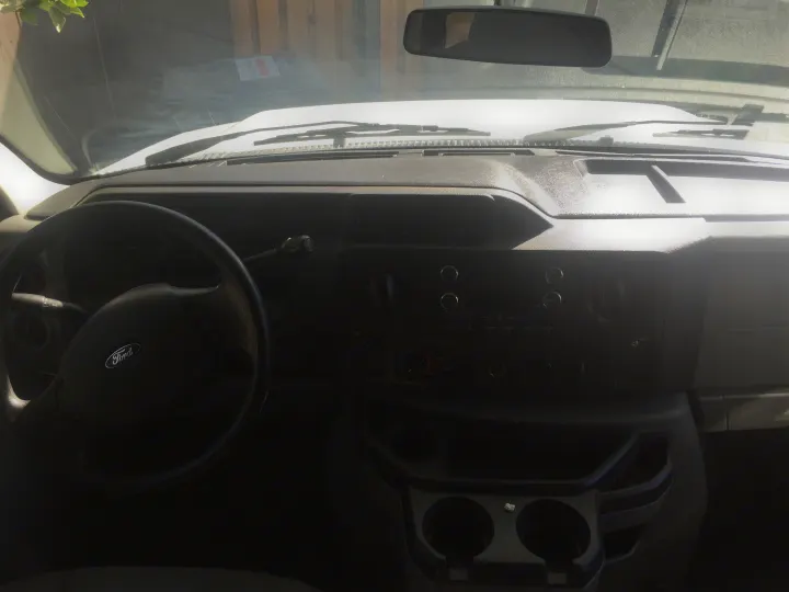 Interior of a Ford RV. Ford Majestic 23A 2012