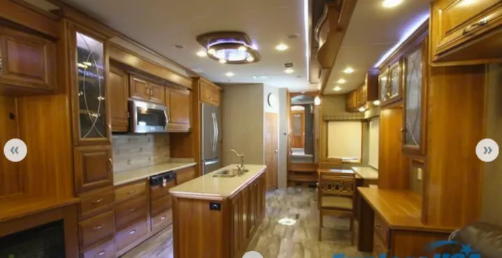 Galley and Dining. DRV Mobile Suites 2017