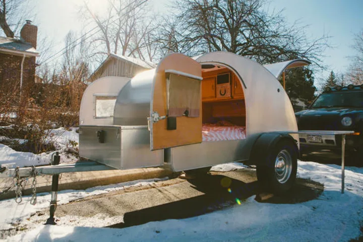 Custom Teardrop Camper 2004