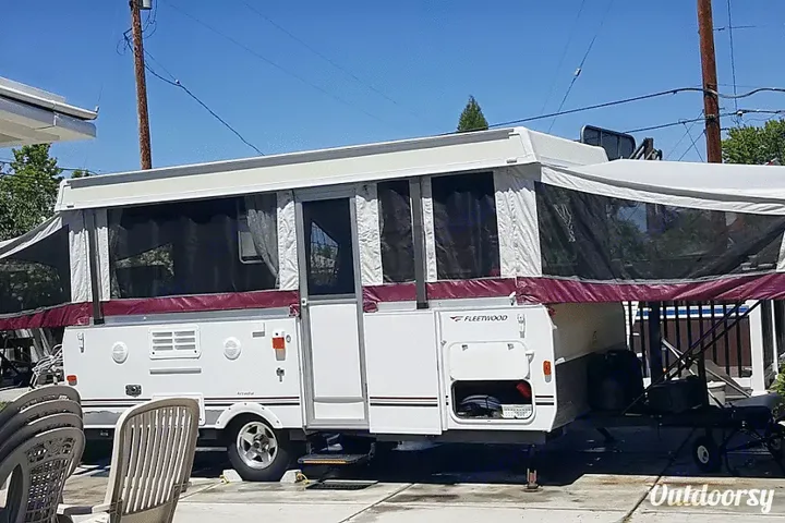 fleetwood tent trailer sea pine 2007