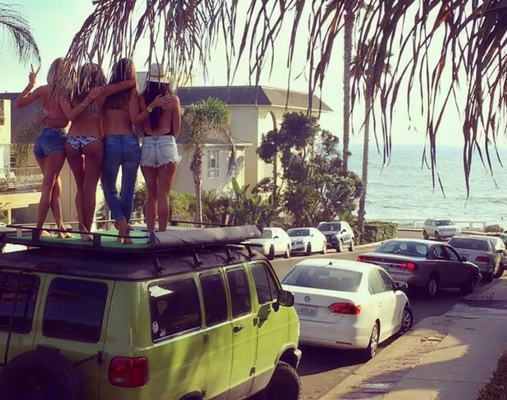 Rooftop hangs!. Dodge B2500 Van 1997