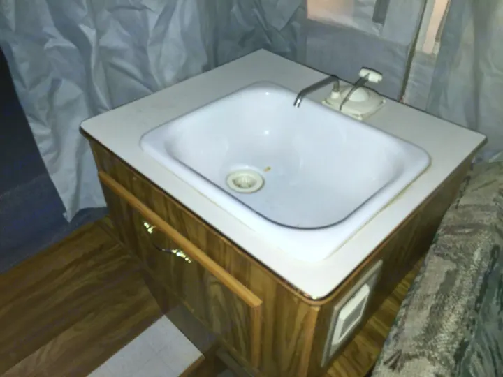 Sink/Hand Water Pump. Flagstaff 176 ltd 2012