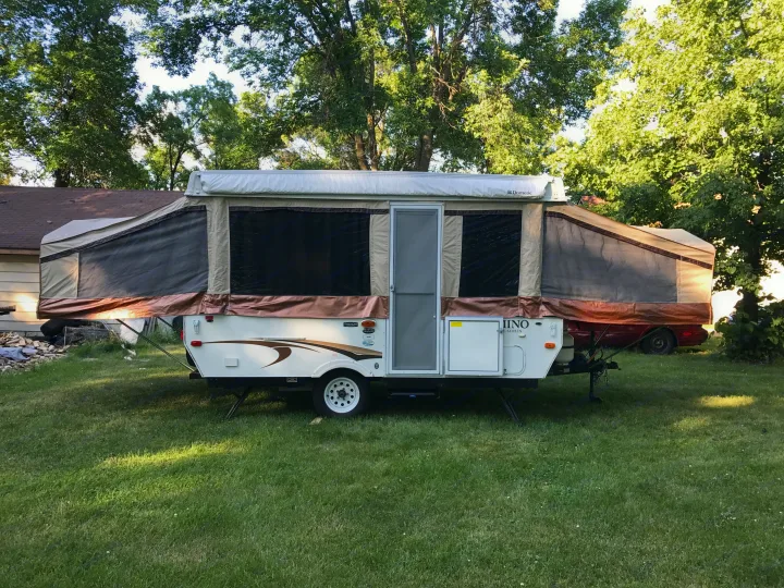 Front of camper. Palomino Y Series 2011