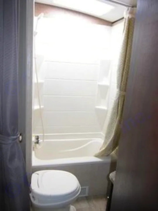 Bathroom Shower. Forest River Surveyor 2016